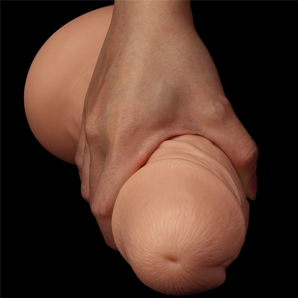 Lovetoy 9,5" Realistic Curved Dildo · realistické zakřivené dildo