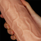 Lovetoy 9,5" Realistic Curved Dildo · realistické zakřivené dildo