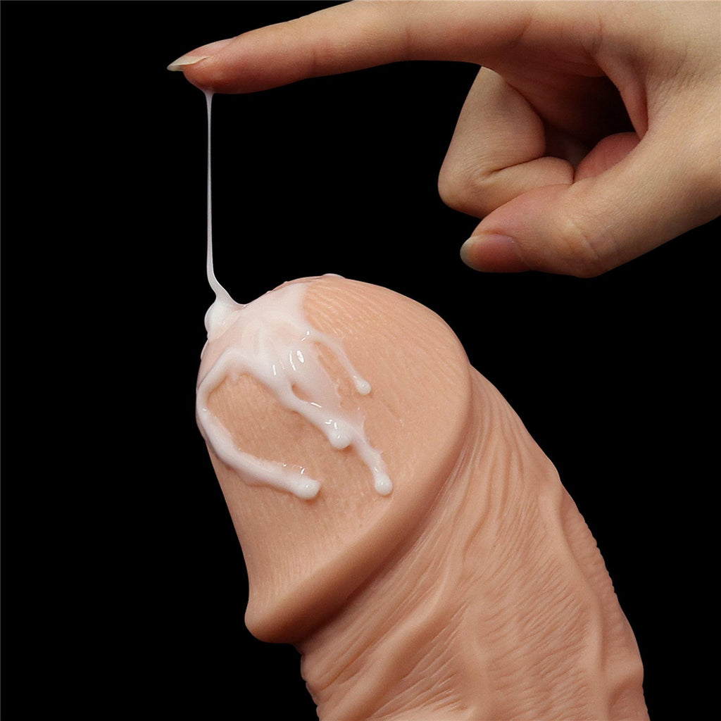 Lovetoy 9,5" Realistic Curved Dildo · realistické zakřivené dildo