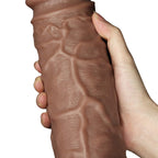 Lovetoy 10,5" Realistic Chubby Vibrating Dildo · vibrační realistické dildo