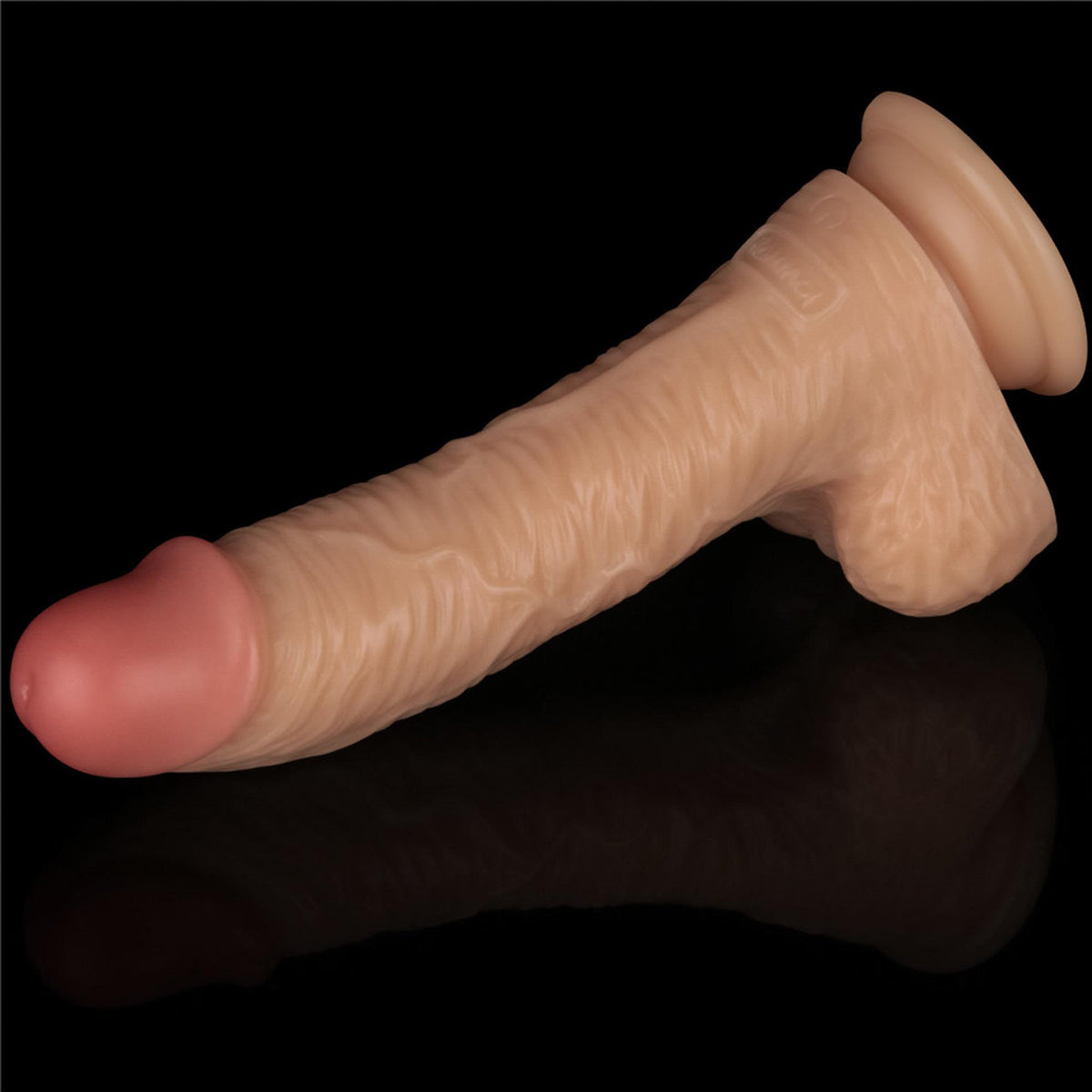 Lovetoy Power Basics Cock 8,5'' · vibrační realistické dildo 21,6 cm
