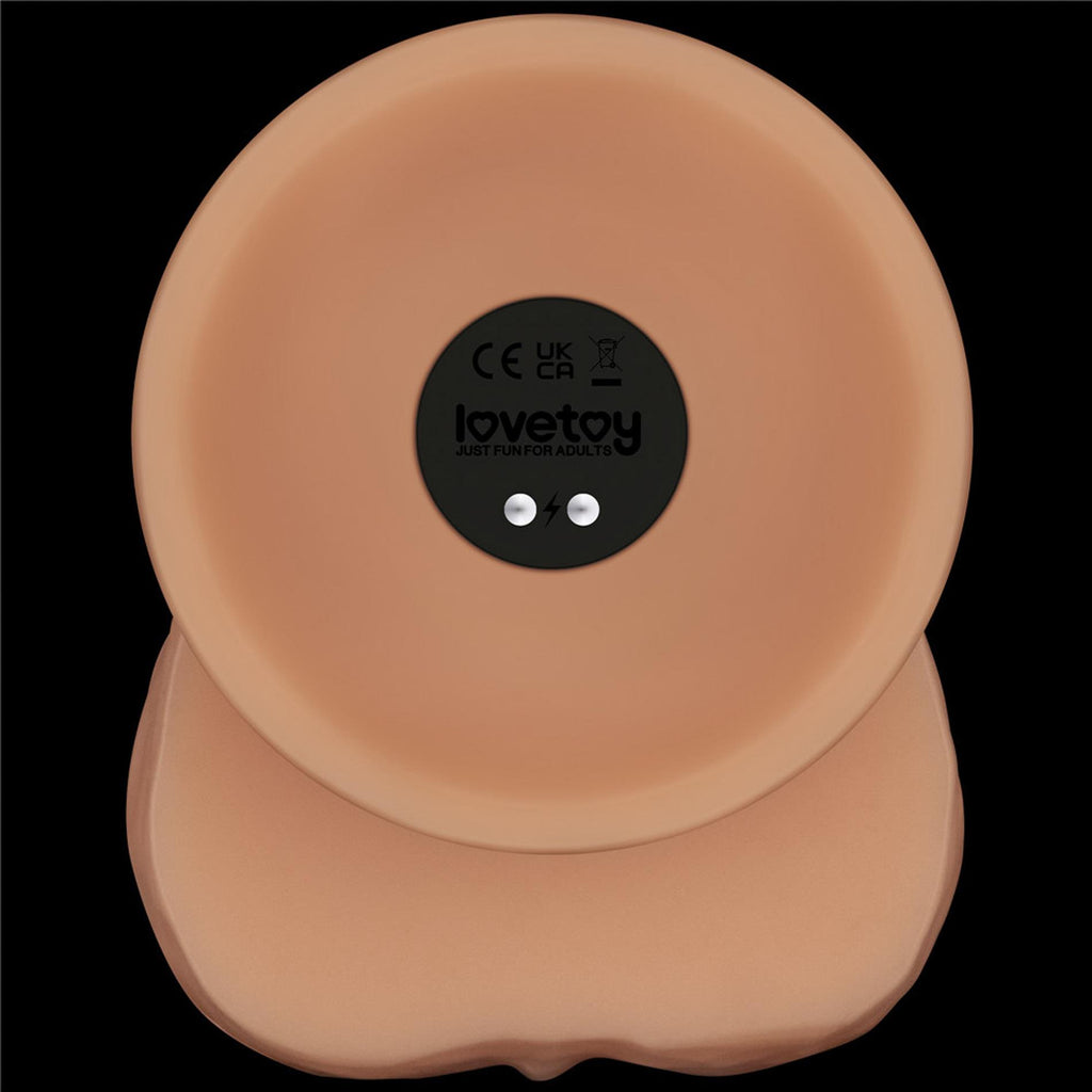 Lovetoy Power Basics Cock 8,5'' · vibrační realistické dildo 21,6 cm