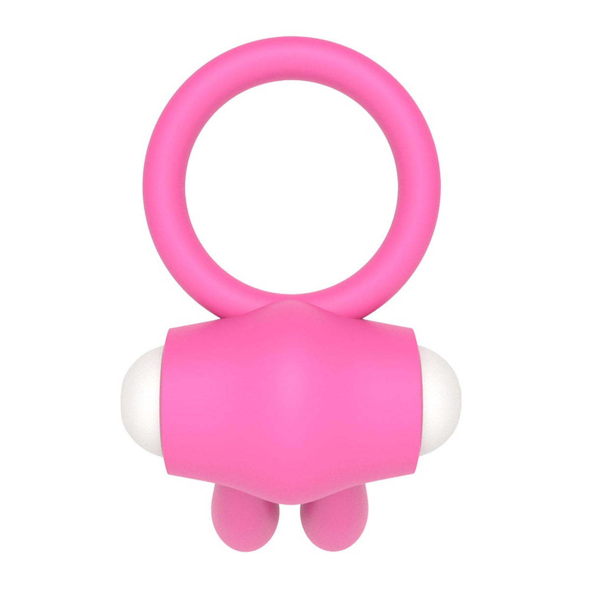 Power Clit Silicone Cockring Pink
