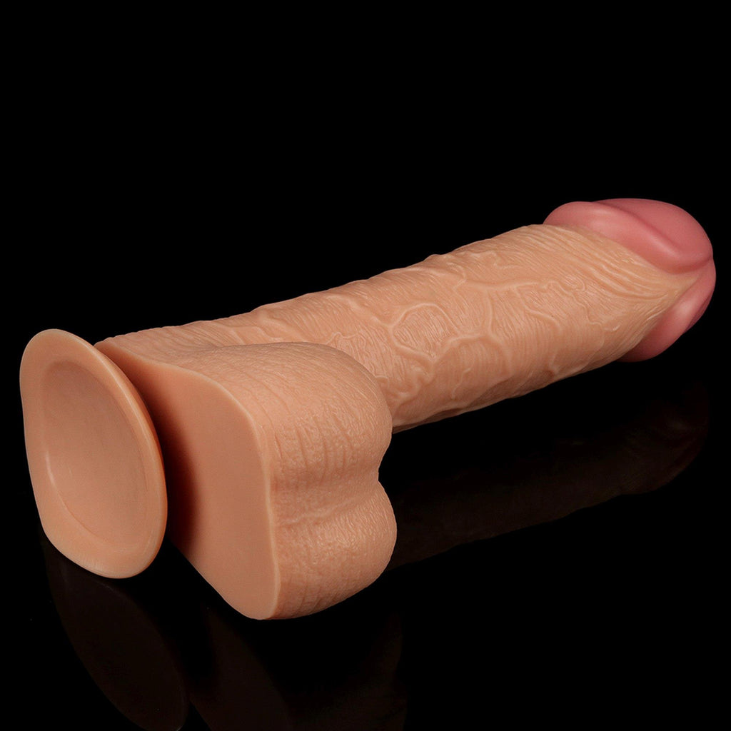 Lovetoy Legendary King Sized Realistic Dildo · realistické dildo s přísavkou, 24,5 cm