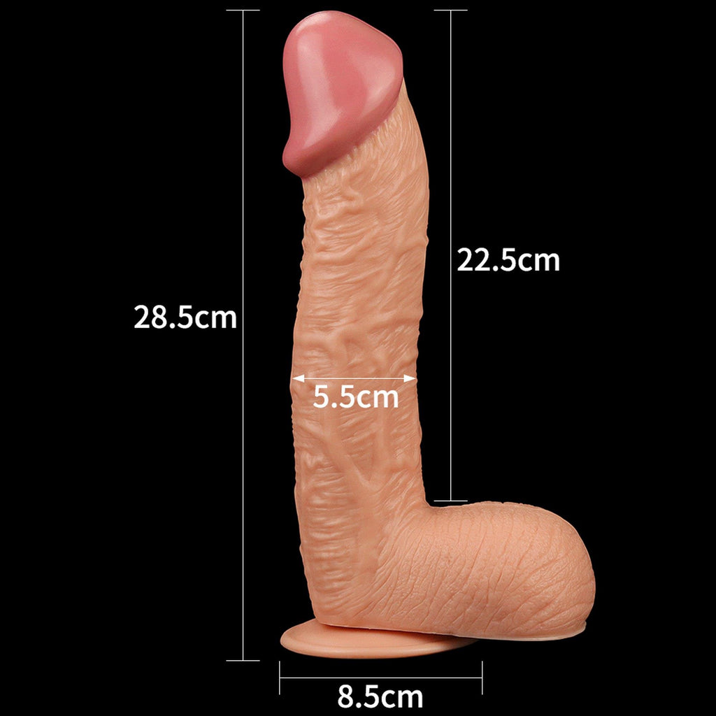 Lovetoy Legendary King Sized Realistic Dildo · realistické dildo s přísavkou, 28 cm