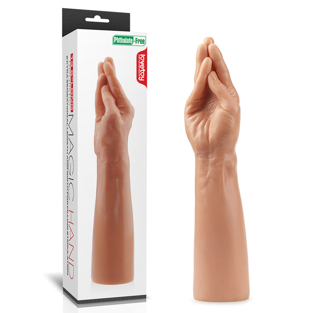 Lovetoy 13,5" King Size Realistic Magic Hand · ruka na fisting