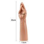 Lovetoy 13,5" King Size Realistic Magic Hand · ruka na fisting