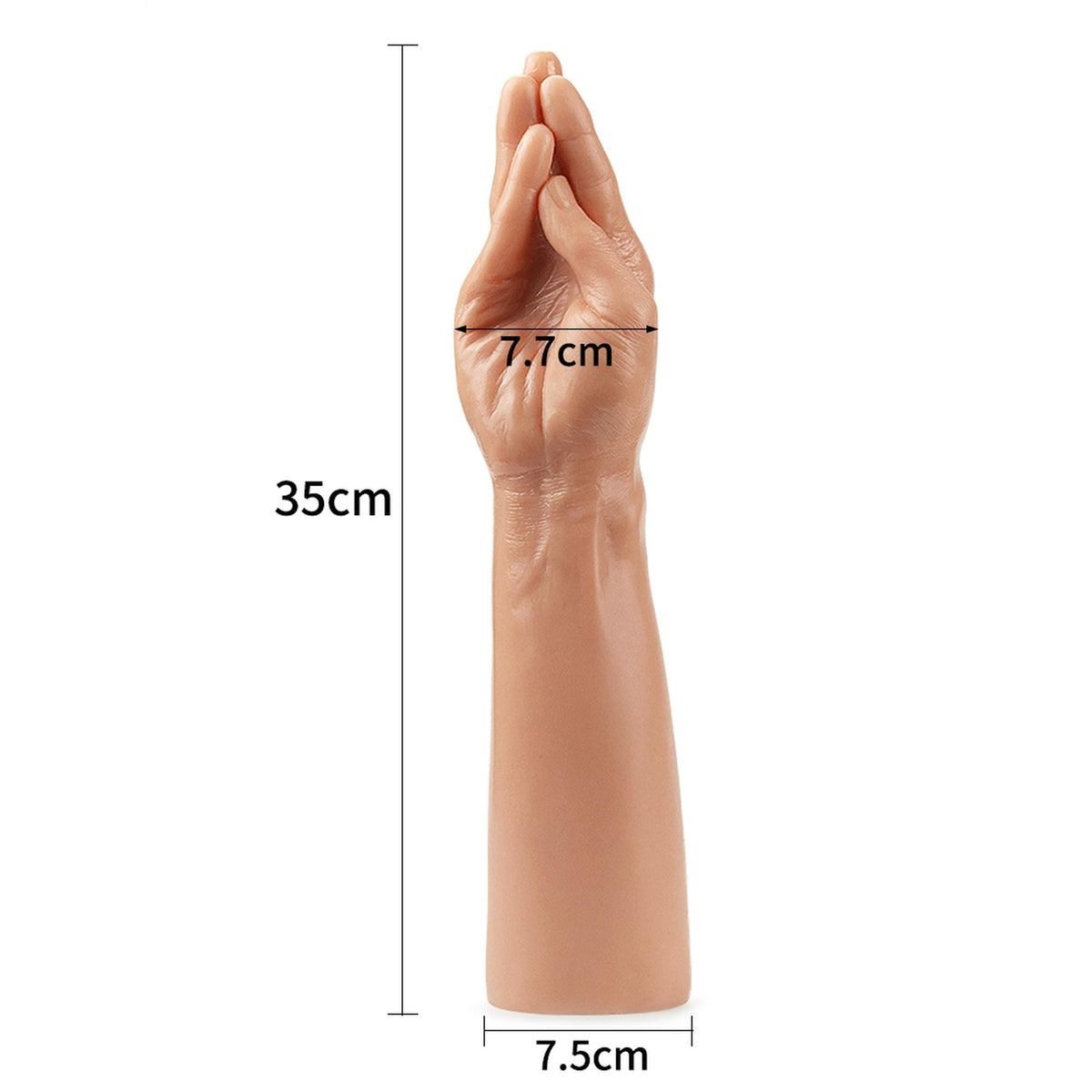 Lovetoy 13,5" King Size Realistic Magic Hand · ruka na fisting