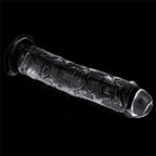 Lovetoy Flawless Clear Dildo 7" · průhledné dildo s přísavkou
