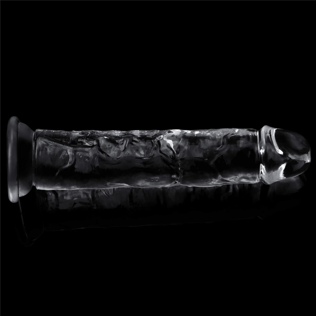 Lovetoy Flawless Clear Dildo 7" · průhledné dildo s přísavkou