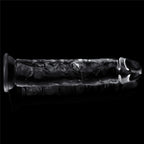 Lovetoy Flawless Clear Dildo 7" · průhledné dildo s přísavkou