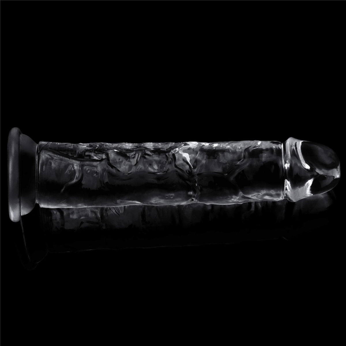 Lovetoy Flawless Clear Dildo 7" · průhledné dildo s přísavkou
