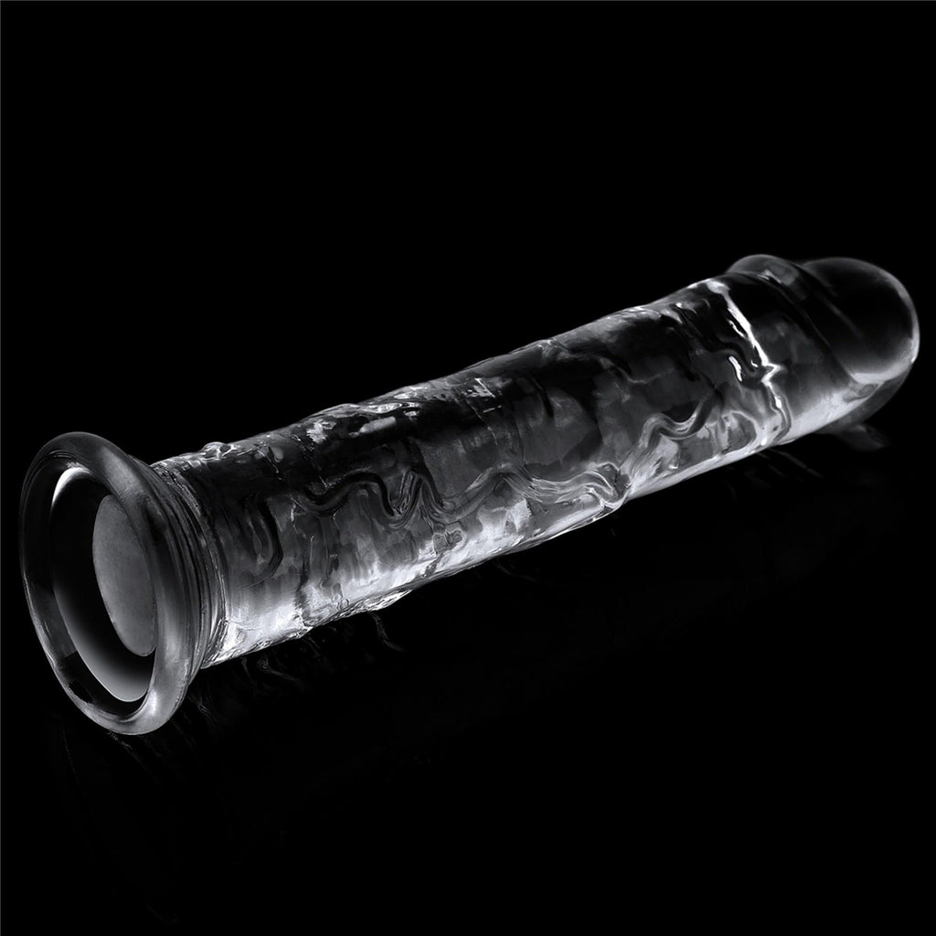 Lovetoy Flawless Clear Dildo 7" · průhledné dildo s přísavkou