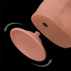 Lovetoy 13,5" King Sized Sliding Skin Dual Layer Dong · dildo XXL s přísavkou