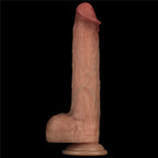 9'' Sliding Skin Pro Dual Layer Silicone Dong