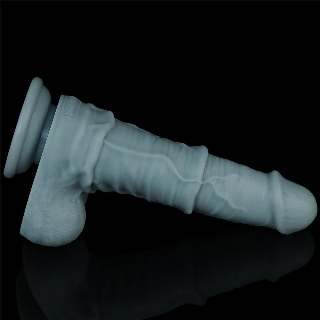 Lovetoy Rechargeable Thrusting Dildo · přirážecí vibrátor 28 cm s ovladačem