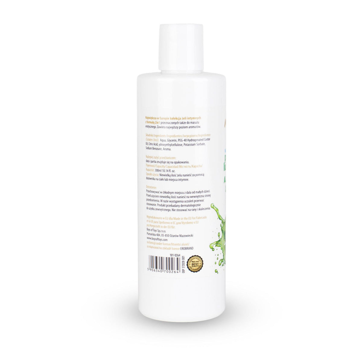 MyLove Aroma Series Intim&Massage 2in1 Aloe Vera 300 ml · ochucený lubrikační a masážní gel