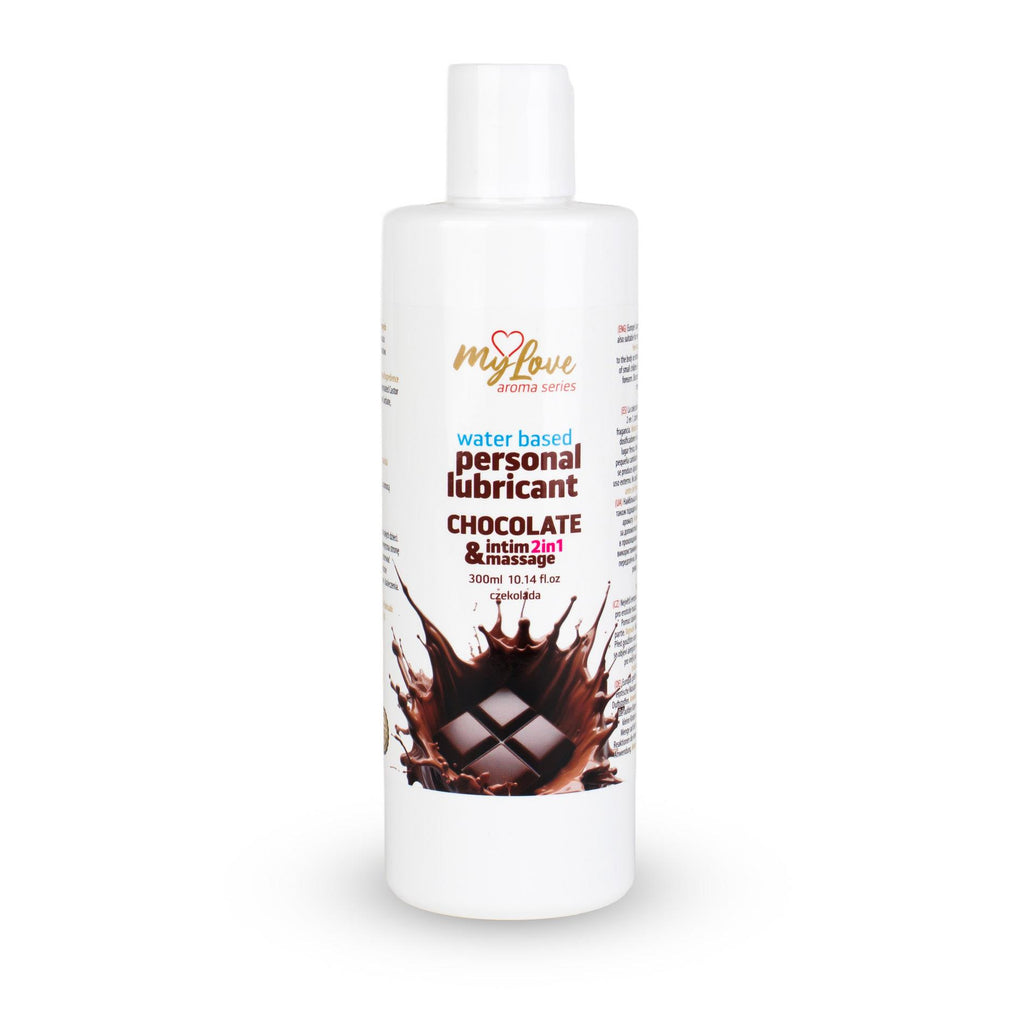 MyLove Aroma Series Intim&Massage 2in1 Chocolate 300 ml · ochucený lubrikační a masážní gel