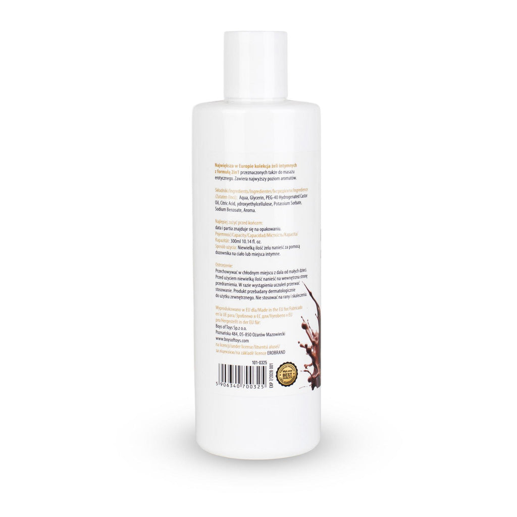 MyLove Aroma Series Intim&Massage 2in1 Chocolate 300 ml · ochucený lubrikační a masážní gel