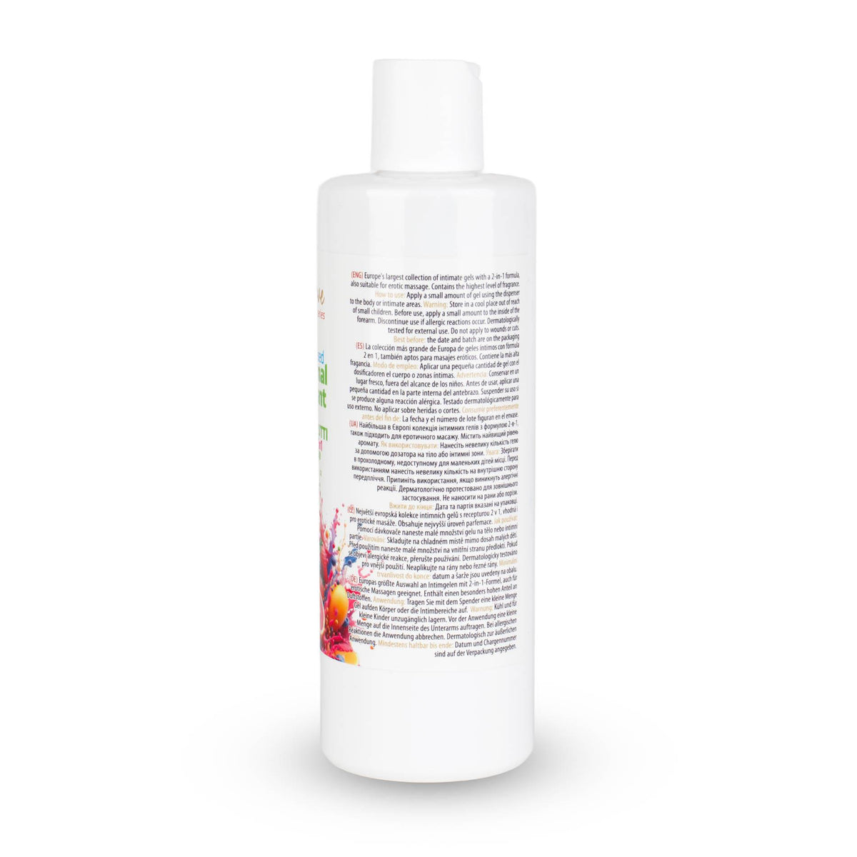 MyLove Aroma Series Intim&Massage 2in1 Tutti-Frutti 300 ml · ochucený lubrikační a masážní gel
