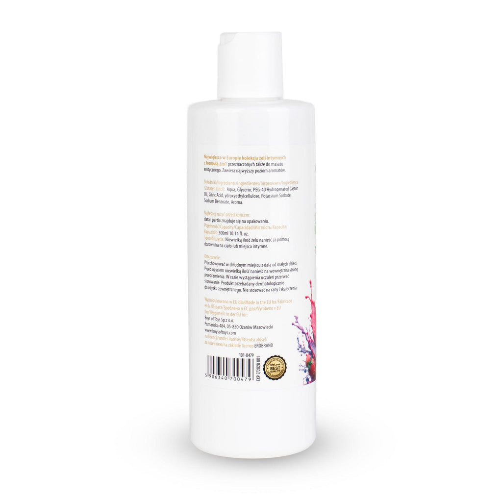 MyLove Aroma Series Intim&Massage 2in1 Tutti-Frutti 300 ml · ochucený lubrikační a masážní gel