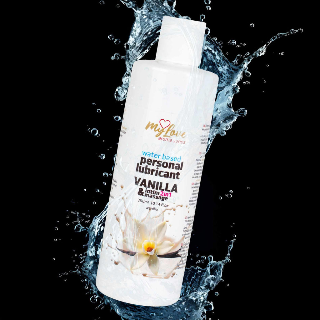 MyLove Aroma Series Intim & Massage 2v1 Vanilka · lubrikační a masážní gel, 300 ml