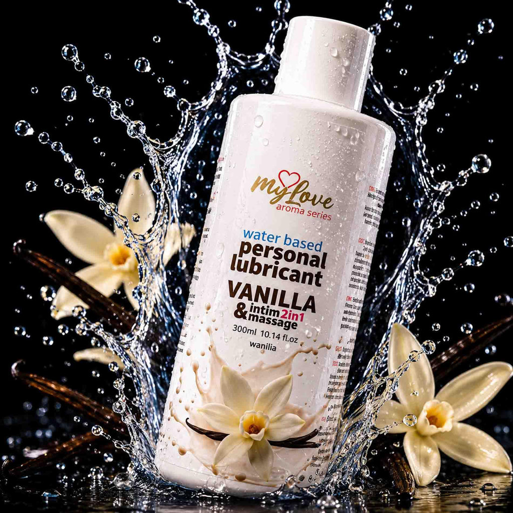 MyLove Aroma Series Intim & Massage 2v1 Vanilka · lubrikační a masážní gel, 300 ml