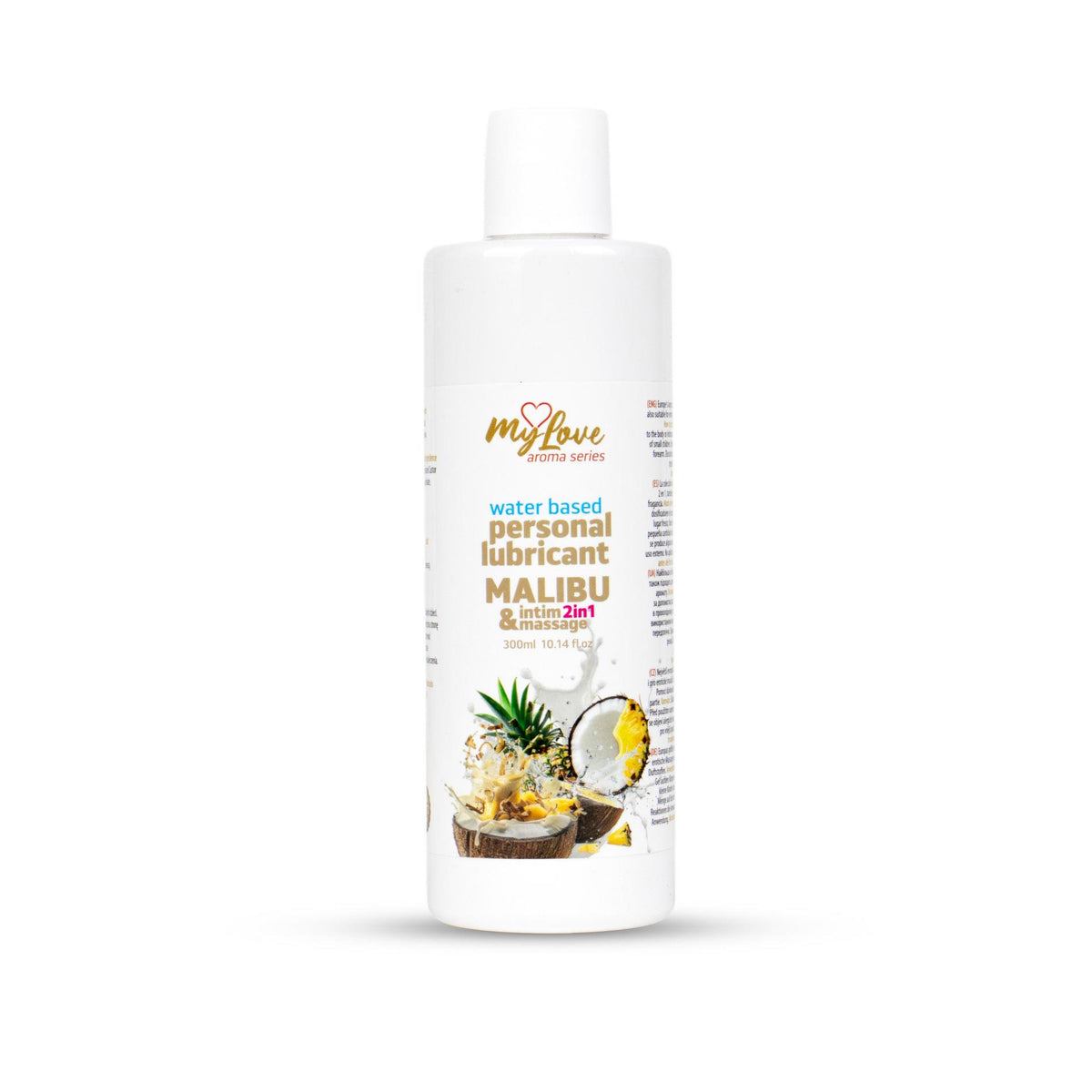 MyLove Aroma Series Intim & Massage 2v1 Malibu · lubrikační a masážní gel, 300 ml