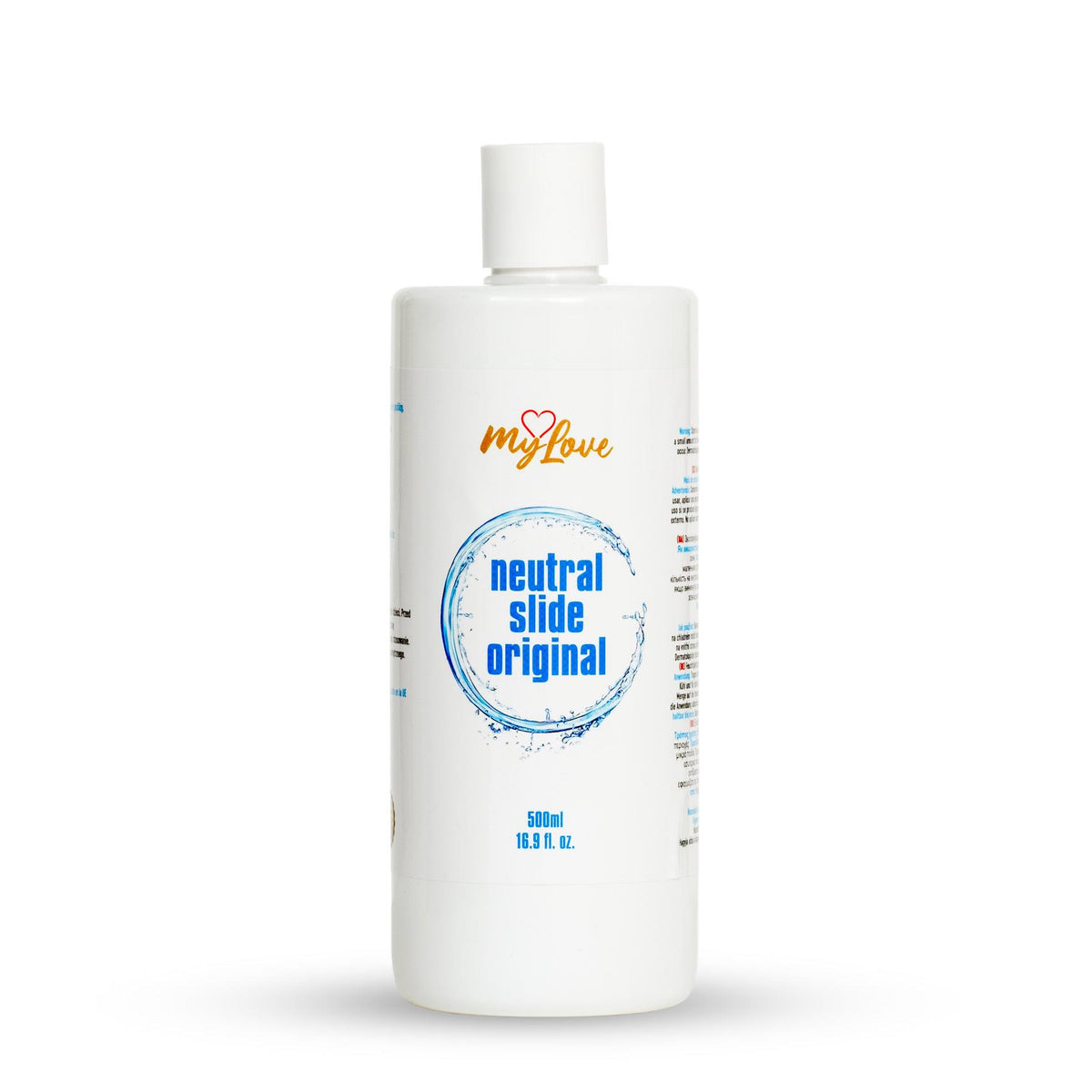 MyLove Neutral Slide Original · lubrikační gel bez parfemace, 500 ml
