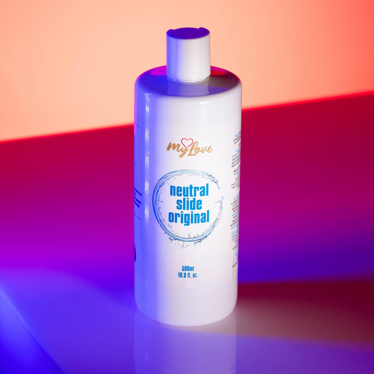 MyLove Neutral Slide Original · lubrikační gel bez parfemace, 500 ml