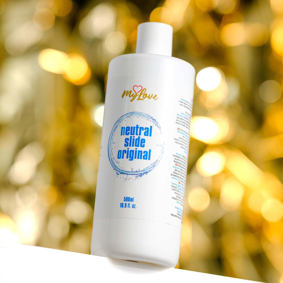 MyLove Neutral Slide Original · lubrikační gel bez parfemace, 500 ml