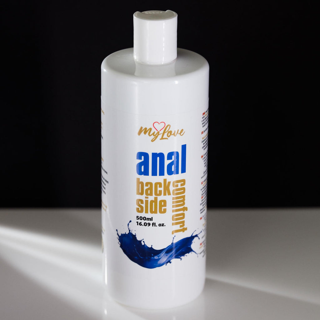 MyLove Anal Back Side Comfort · anální lubrikační gel s mátou, 500 ml