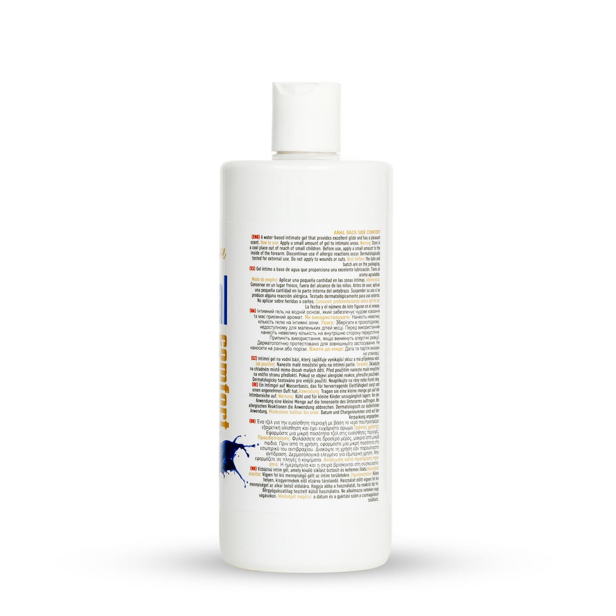 MyLove Anal Back Side Comfort · anální lubrikační gel s mátou, 500 ml