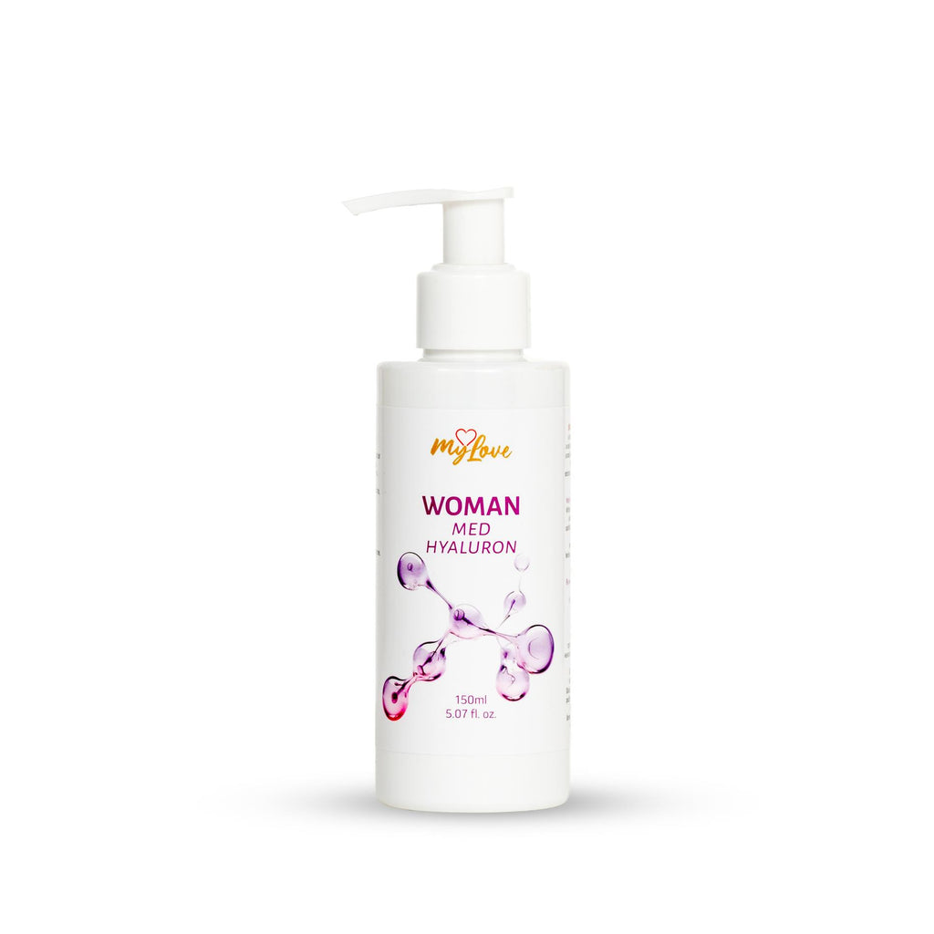 MyLove Woman Med Hyaluron 150 ml · lubrikační gel s kyselinou hyaluronovou