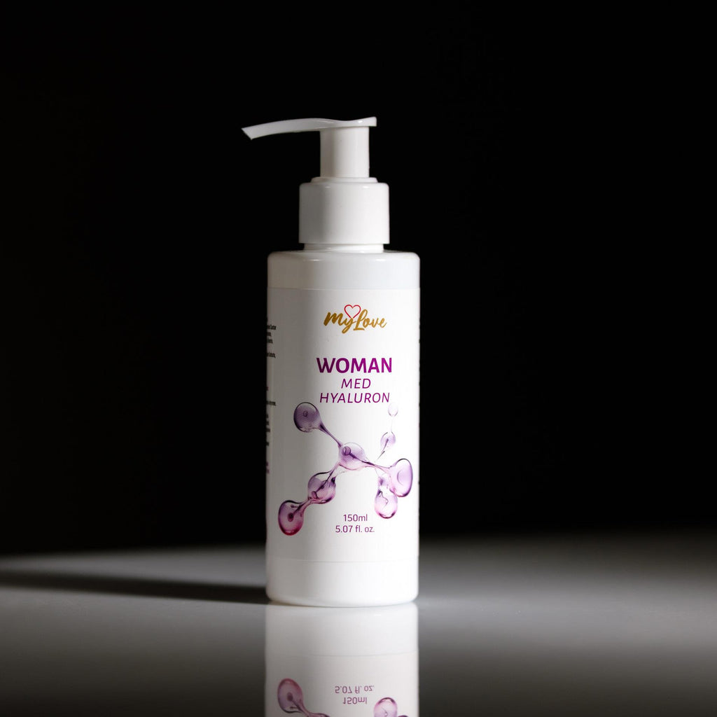 MyLove Woman Med Hyaluron 150 ml · lubrikační gel s kyselinou hyaluronovou