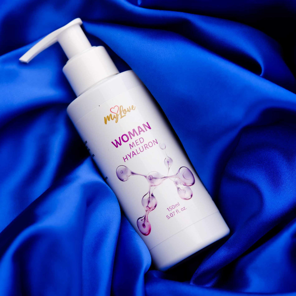 MyLove Woman Med Hyaluron 150 ml · lubrikační gel s kyselinou hyaluronovou