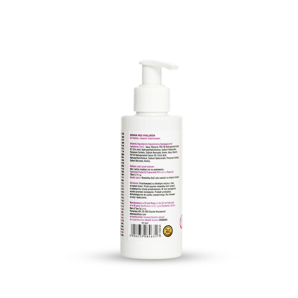 MyLove Woman Med Hyaluron 150 ml · lubrikační gel s kyselinou hyaluronovou