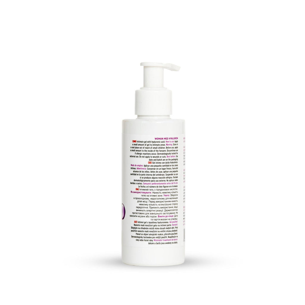 MyLove Woman Med Hyaluron 150 ml · lubrikační gel s kyselinou hyaluronovou