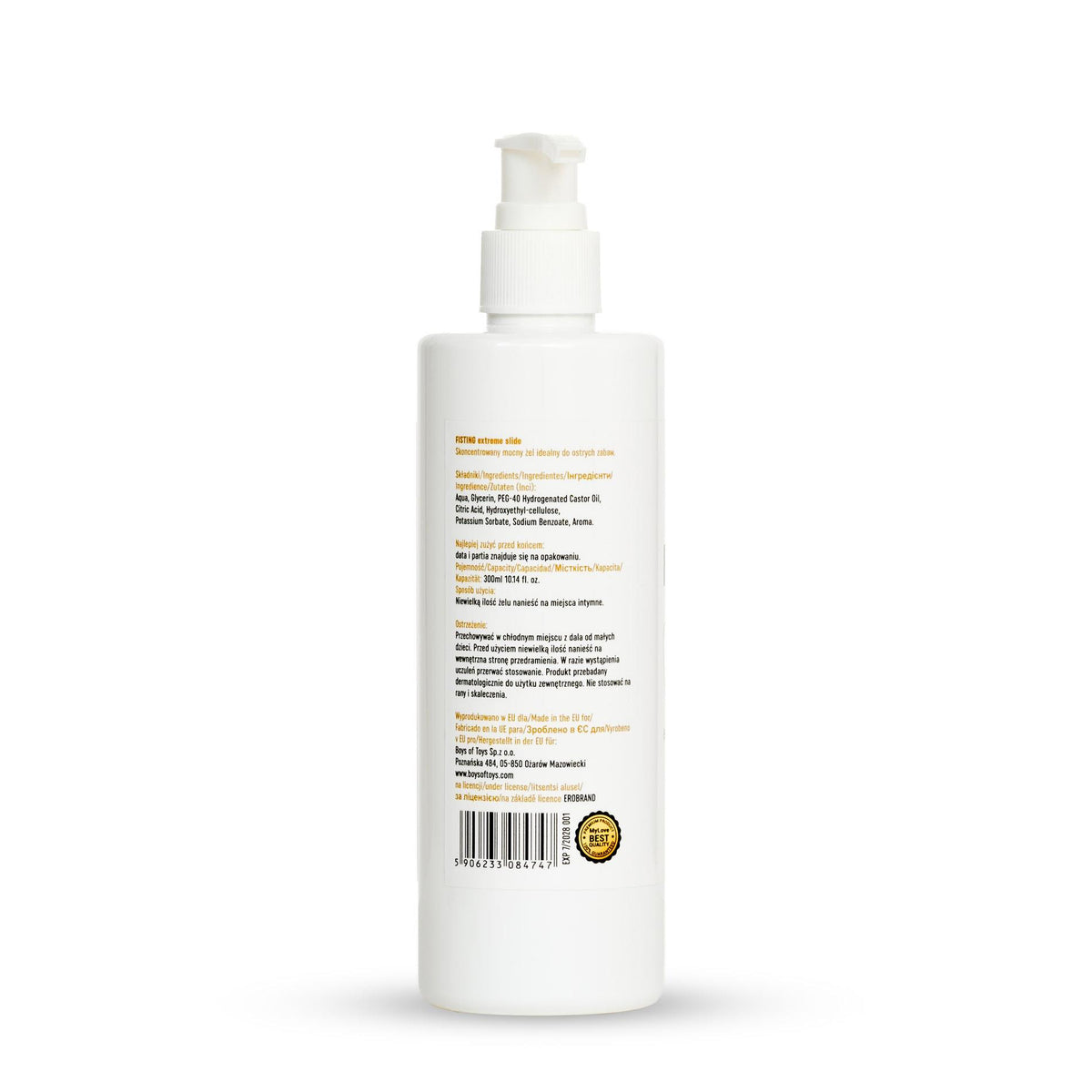 MyLove Fisting-extreme slide 300 ml.