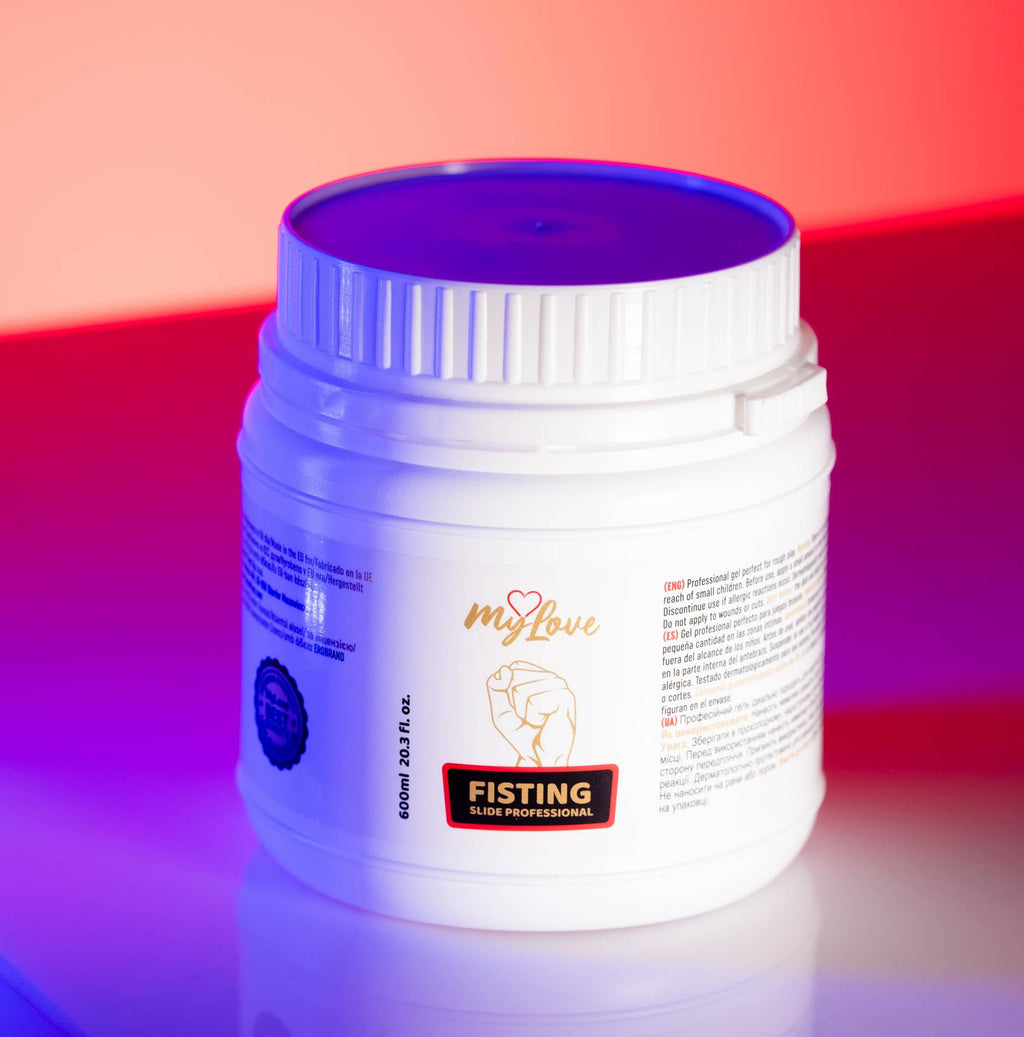 MyLove Fisting Slide Professional 600 ml · fisting gel