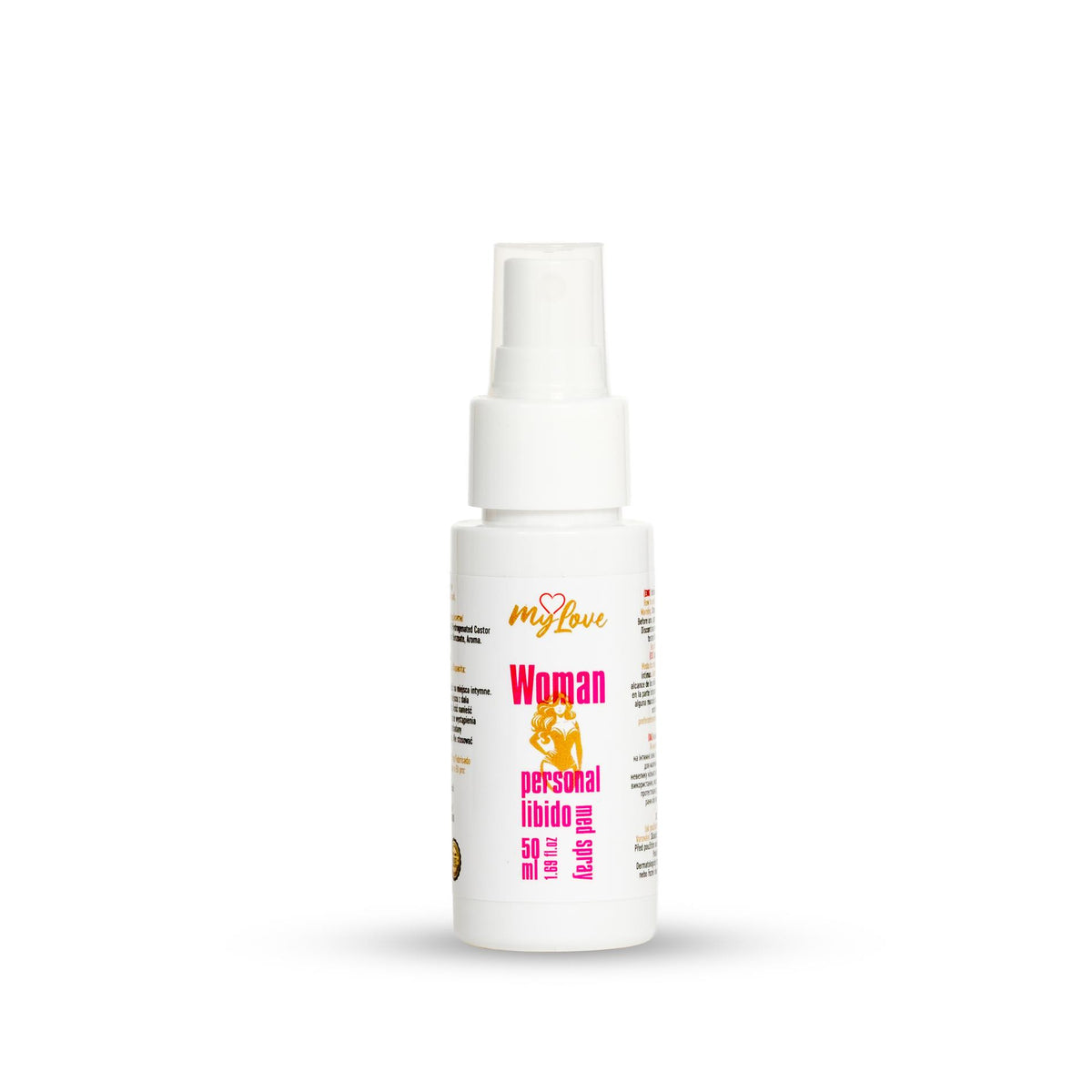 MyLove Woman Personal Libido Med 50 ml · stimulační sprej pro ženy