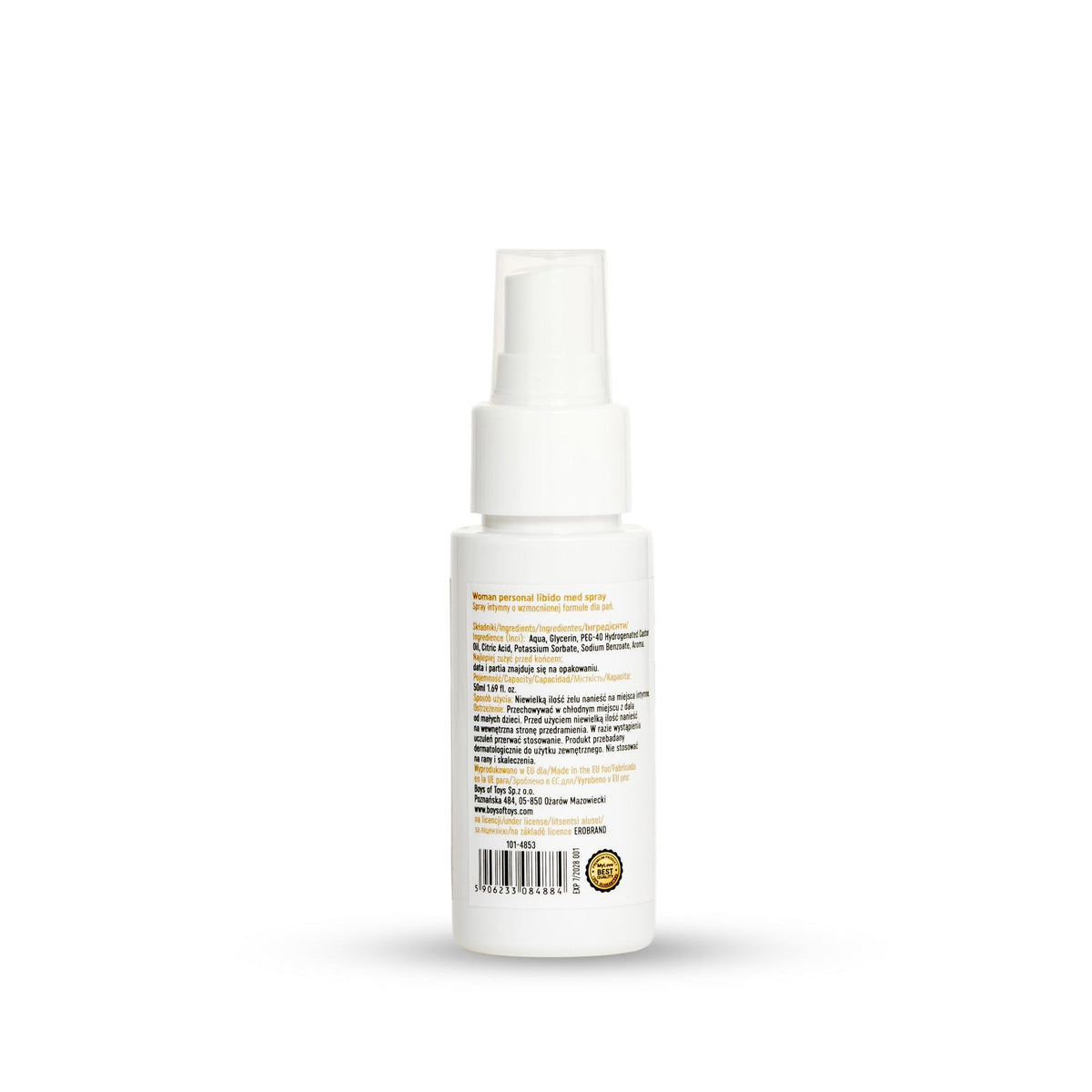 MyLove Woman Personal Libido Med 50 ml · stimulační sprej pro ženy