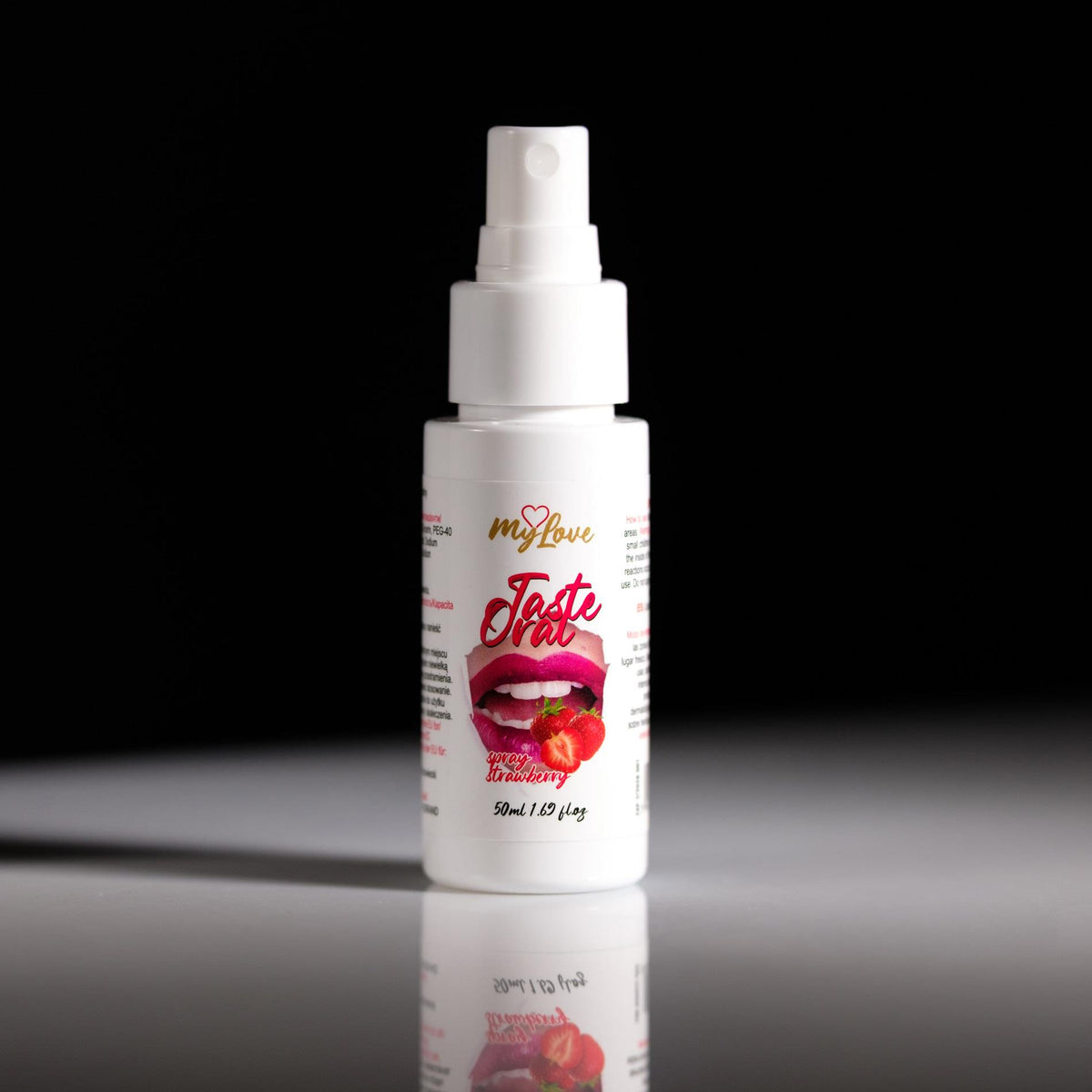 MyLove Taste Oral Spray Strawberry 50 ml · orální sprej s příchutí jahody