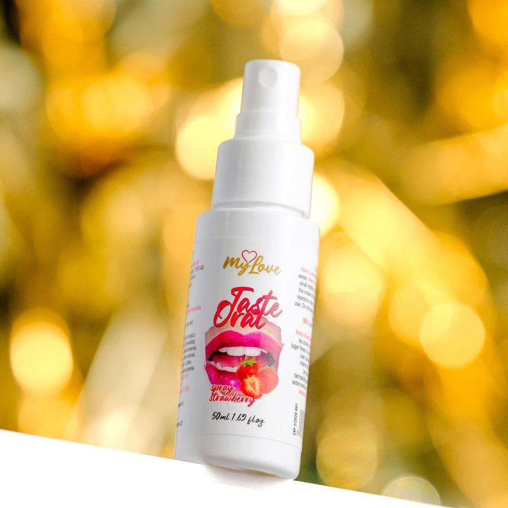 MyLove Taste Oral Spray Strawberry 50 ml · orální sprej s příchutí jahody