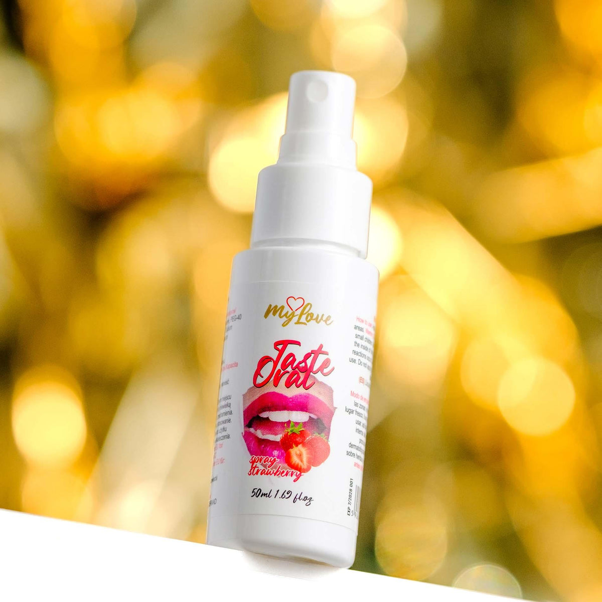 MyLove Taste Oral Spray Strawberry 50 ml · orální sprej s příchutí jahody