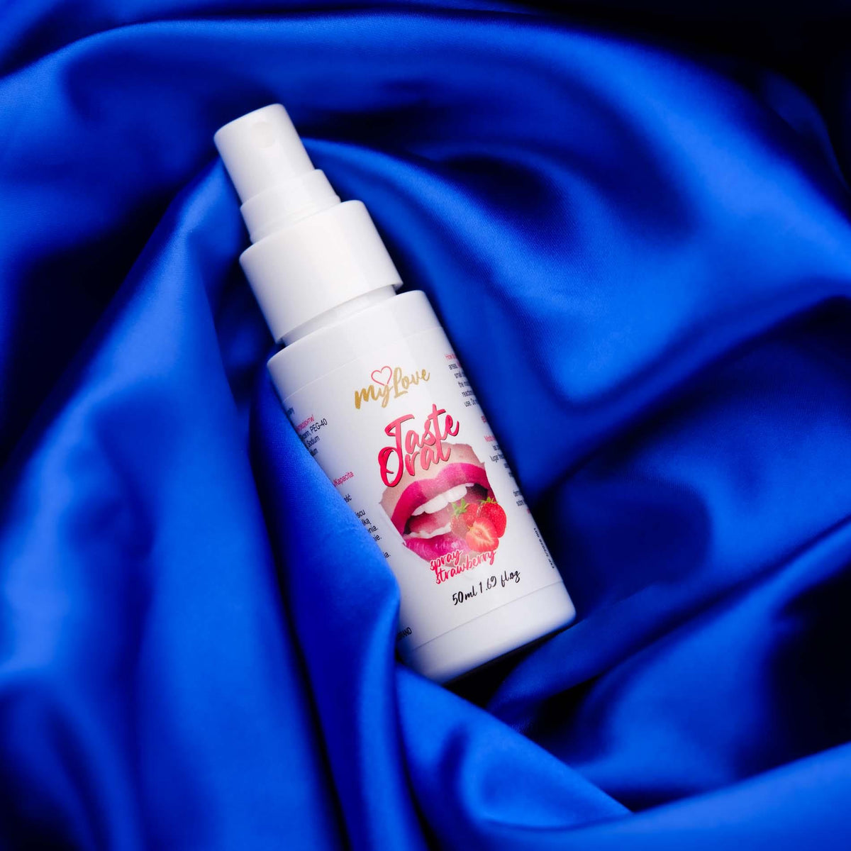 MyLove Taste Oral Spray Strawberry 50 ml · orální sprej s příchutí jahody