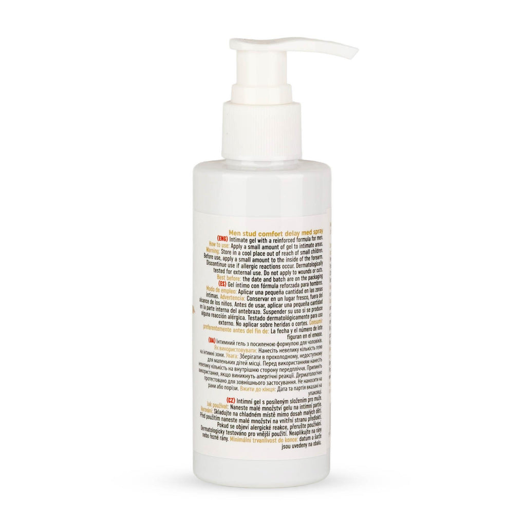 MyLove Men Stud Comfort Delay Med Gel · gel pro oddálení ejakulace, 150 ml