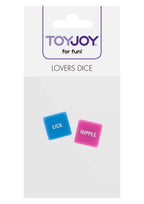 ToyJoy Lovers Dice · erotické hrací kostky (2 ks)