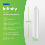 Pasante Delay Infinity X · kondom pro oddálení ejakulace (1 ks)