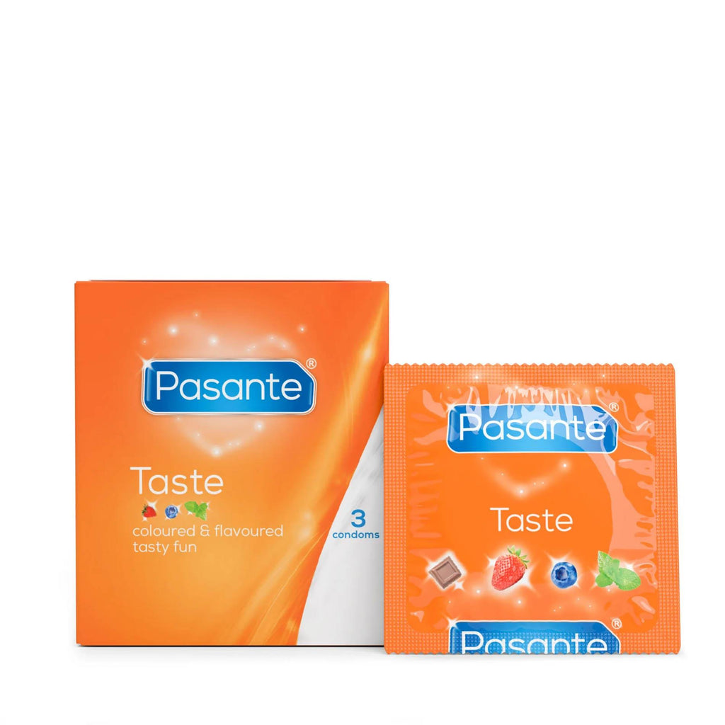 Pasante Flavours · ochucené kondomy (3 ks)